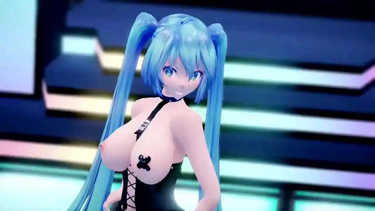 3D MMD Ame-me se puder com Hatsune Miku