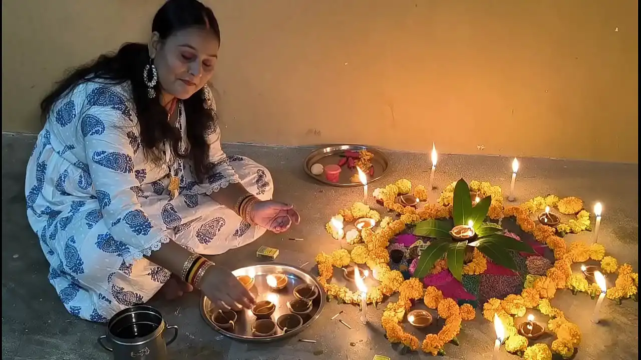 Feliz diwali para todos vocês