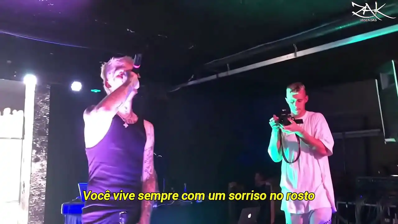 Lil Peep - Lil jeep (Legendado) maldita fudendo com o coração de Lil Peep ao vivo