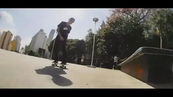 Luan de Oliveira fudendo no skate