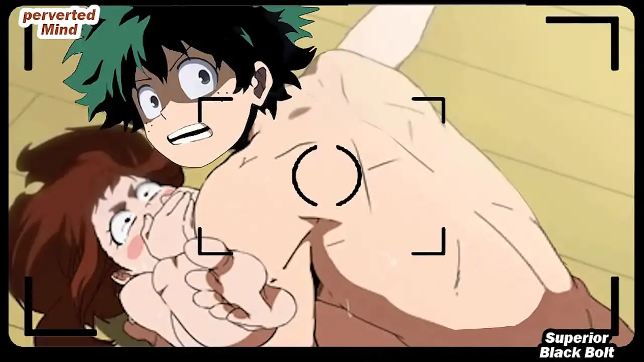 Midoriya transa com Uraraka (Boku no hero Academia HENTAI)