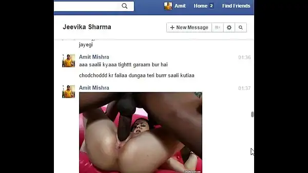 Real Desi Indian Bhabhi Jeevika Sharma é seduzida e fodida com no bate-papo do Facebook