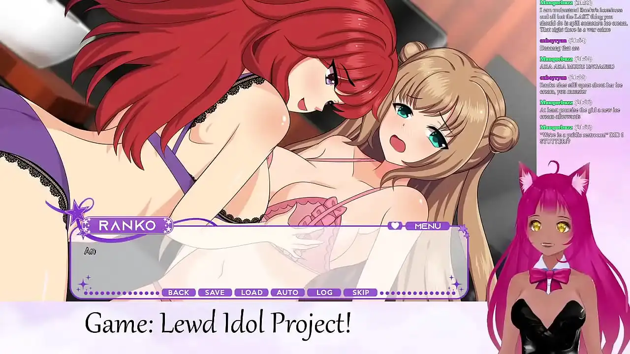 VTuber LewdNeko joga Lewd Idol Project Vol. 1 Parte 4